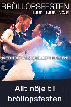 Hyra ljud & ljus till bröllop i Vänersborg - Trollhättan - Uddevalla